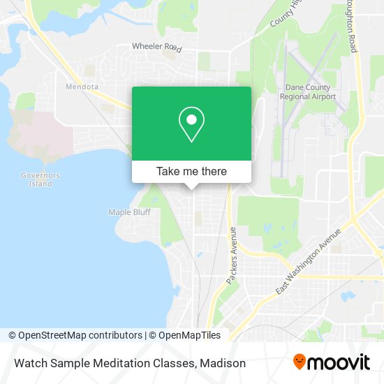 Watch Sample Meditation Classes map