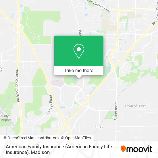 American Family Insurance map