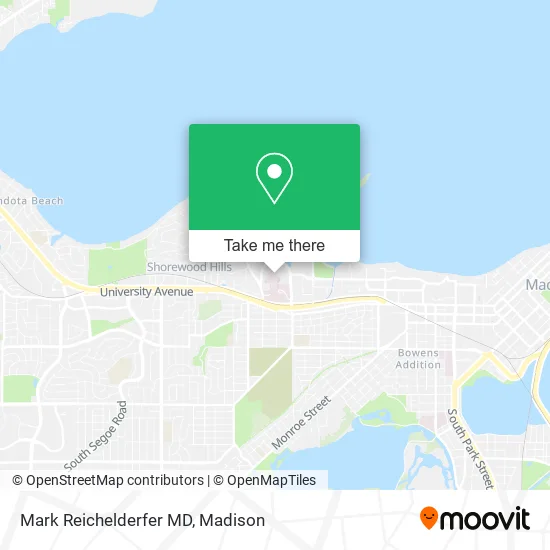 Mark Reichelderfer MD map