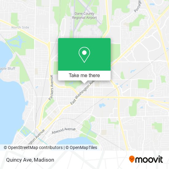 Mapa de Quincy Ave