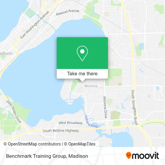 Benchmark Training Group map