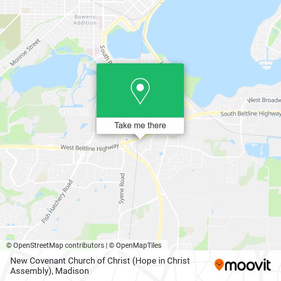Mapa de New Covenant Church of Christ (Hope in Christ Assembly)