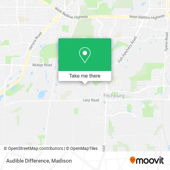 Audible Difference map
