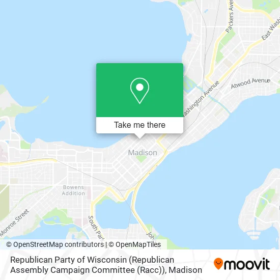 Republican Party of Wisconsin (Republican Assembly Campaign Committee (Racc)) map