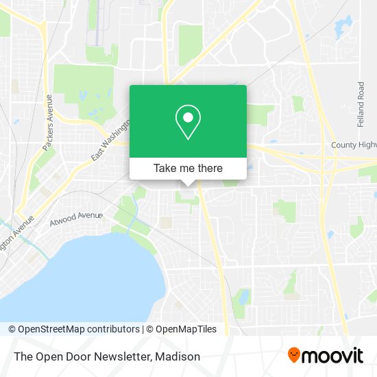 The Open Door Newsletter map