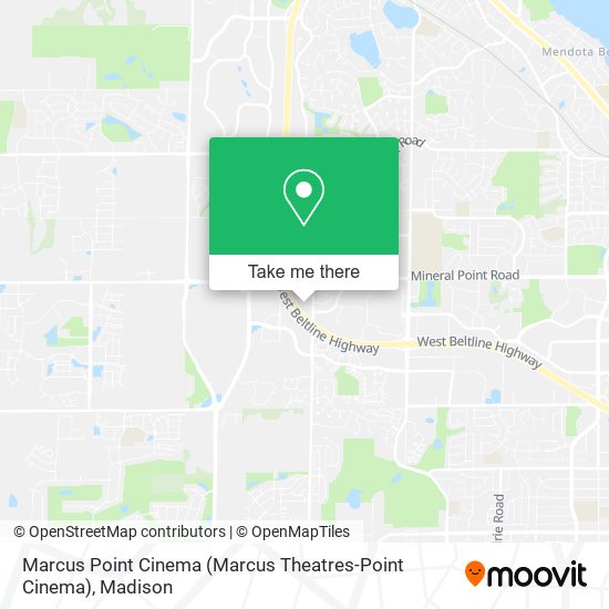 Marcus Point Cinema map