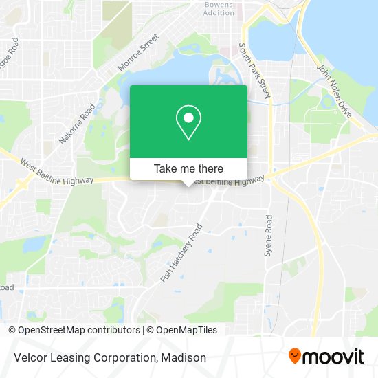 Velcor Leasing Corporation map