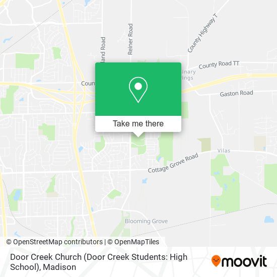 Door Creek Church (Door Creek Students: High School) map