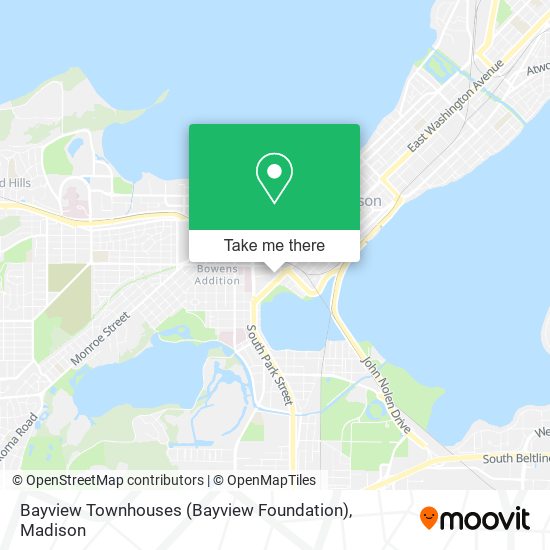 Mapa de Bayview Townhouses (Bayview Foundation)