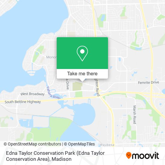 Mapa de Edna Taylor Conservation Park