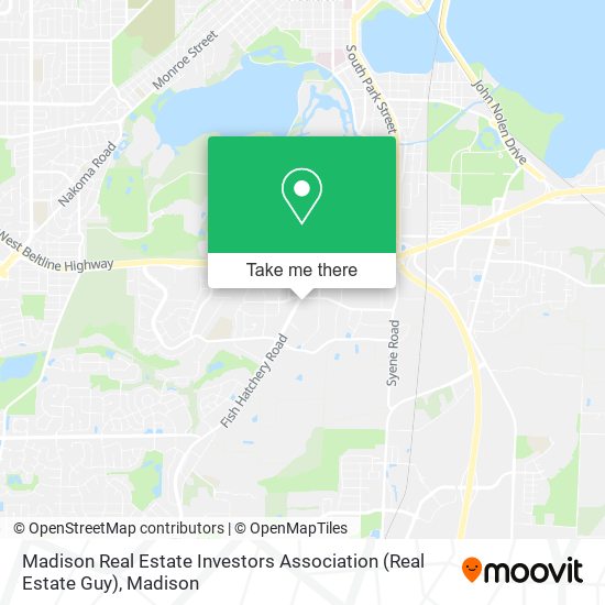 Mapa de Madison Real Estate Investors Association (Real Estate Guy)