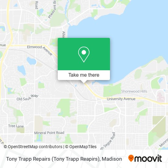 Tony Trapp Repairs (Tony Trapp Reapirs) map