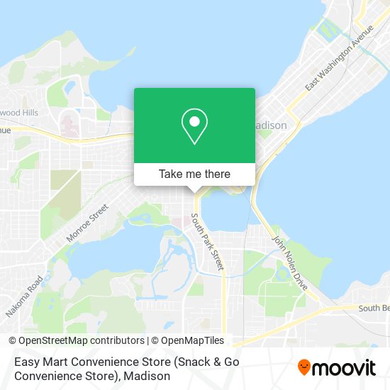 Easy Mart Convenience Store (Snack & Go Convenience Store) map