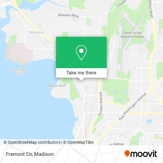 Fremont Cir map