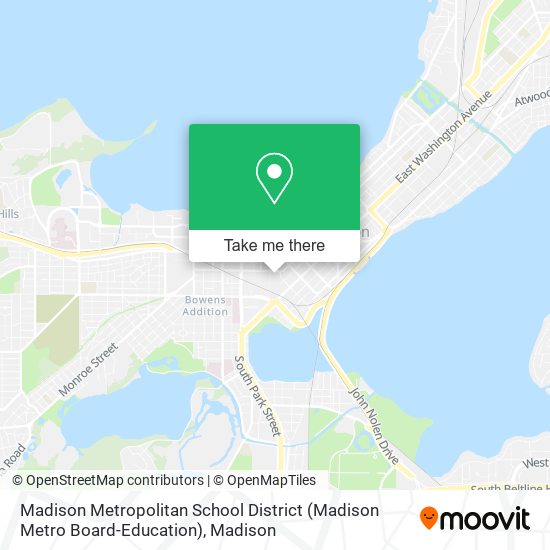 Madison Metropolitan School District (Madison Metro Board-Education) map