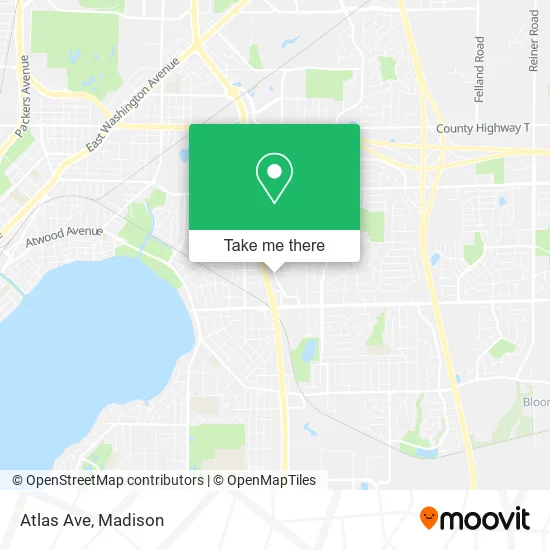 Mapa de Atlas Ave