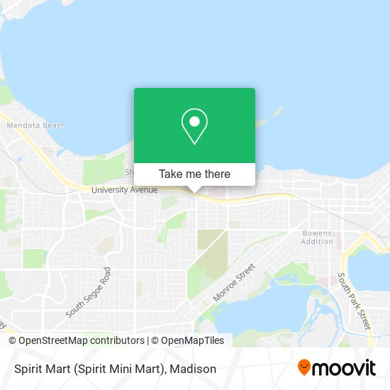 Spirit Mart (Spirit Mini Mart) map