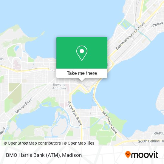 BMO Harris Bank (ATM) map