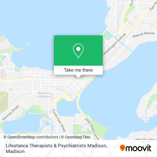 Lifestance Therapists & Psychiatrists Madison map