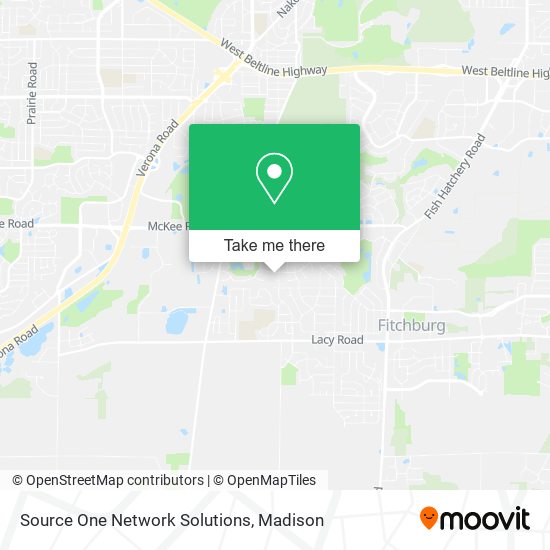 Mapa de Source One Network Solutions