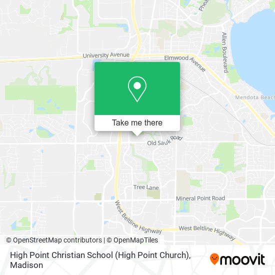 Mapa de High Point Christian School (High Point Church)