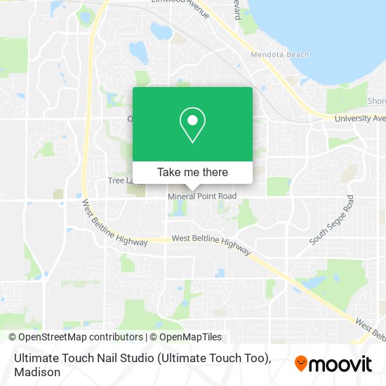 Ultimate Touch Nail Studio (Ultimate Touch Too) map