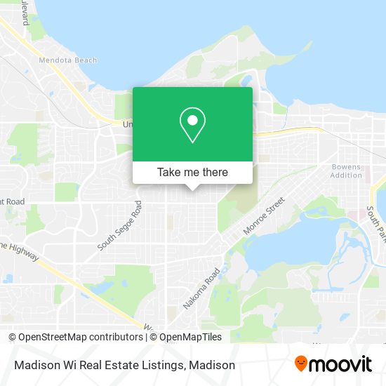 Mapa de Madison Wi Real Estate Listings