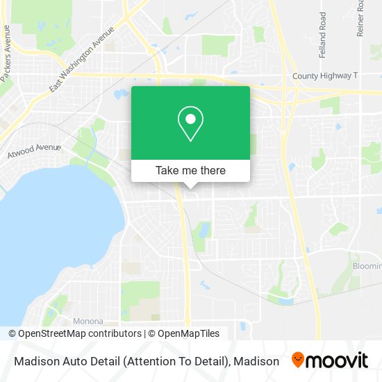 Madison Auto Detail (Attention To Detail) map