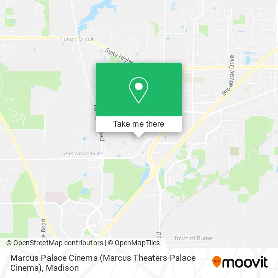 Mapa de Marcus Palace Cinema