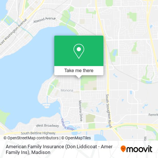 American Family Insurance (Don Liddicoat - Amer Family Ins) map