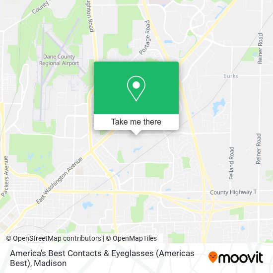 America's Best Contacts & Eyeglasses (Americas Best) map