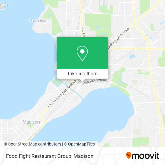 Mapa de Food Fight Restaurant Group