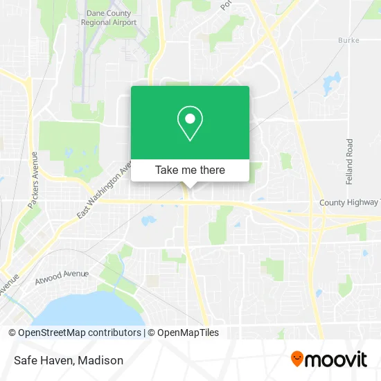 Safe Haven map