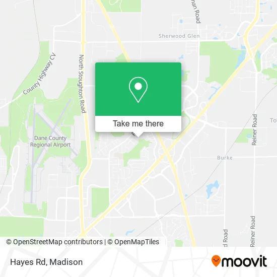 Mapa de Hayes Rd