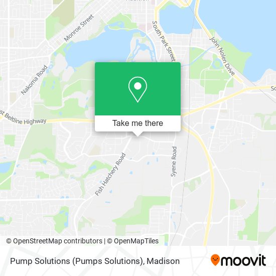 Mapa de Pump Solutions (Pumps Solutions)