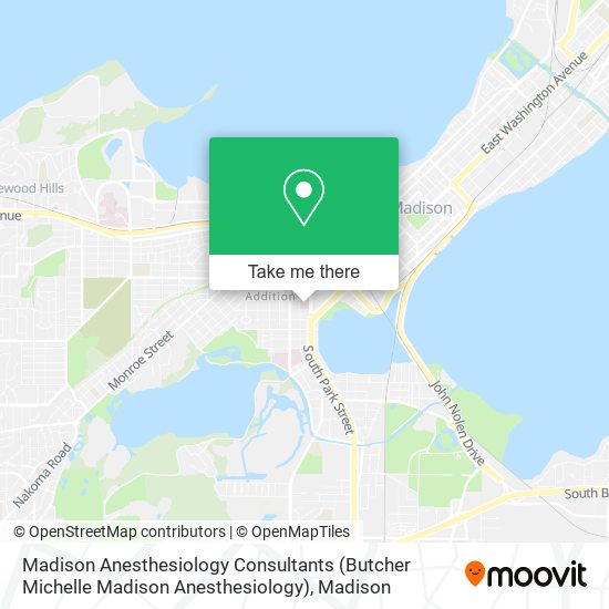 Madison Anesthesiology Consultants (Butcher Michelle Madison Anesthesiology) map