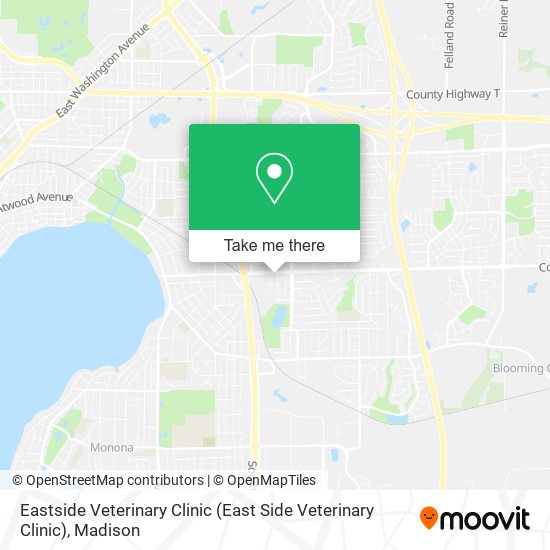 Eastside Veterinary Clinic (East Side Veterinary Clinic) map