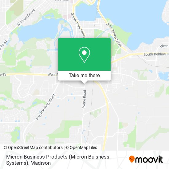 Mapa de Micron Business Products (Micron Buisness Systems)