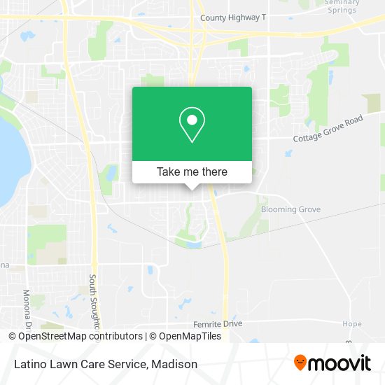 Latino Lawn Care Service map