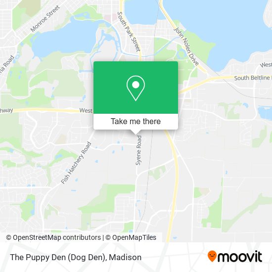 The Puppy Den (Dog Den) map