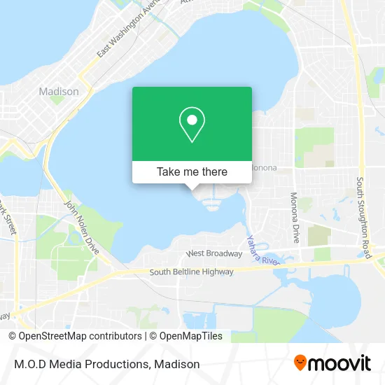 M.O.D Media Productions map