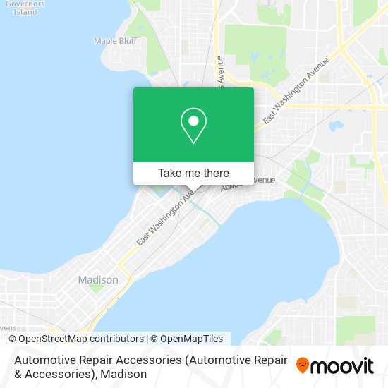 Mapa de Automotive Repair Accessories