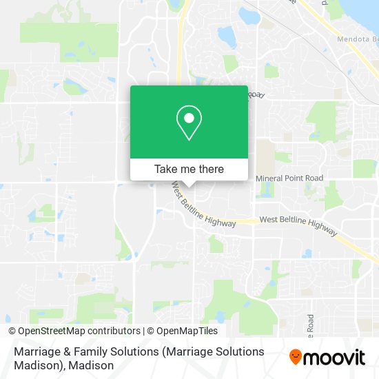 Mapa de Marriage & Family Solutions (Marriage Solutions Madison)