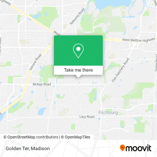 Golden Ter map