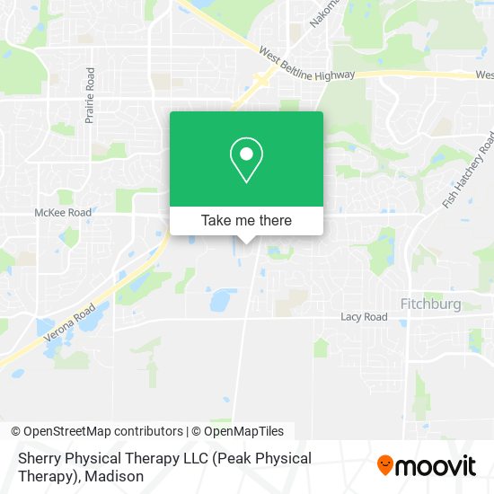 Sherry Physical Therapy LLC (Peak Physical Therapy) map