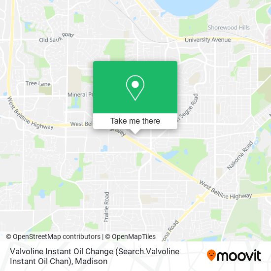 Valvoline Instant Oil Change (Search.Valvoline Instant Oil Chan) map