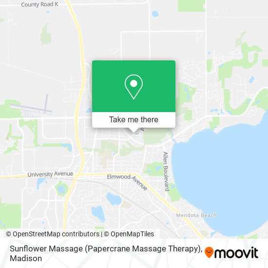 Sunflower Massage (Papercrane Massage Therapy) map