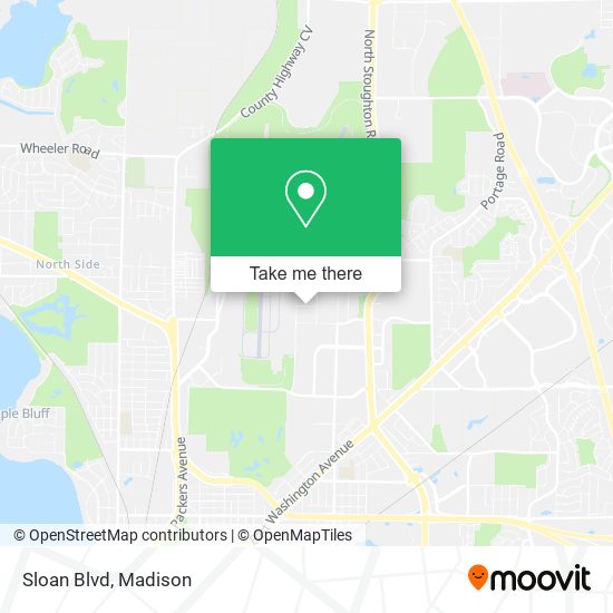 Sloan Blvd map