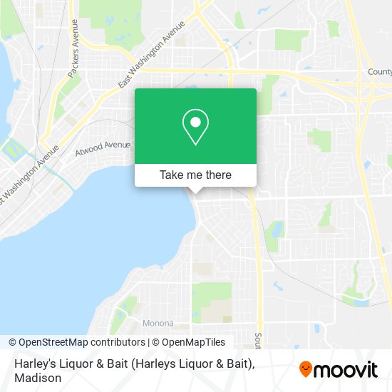 Harley's Liquor & Bait (Harleys Liquor & Bait) map