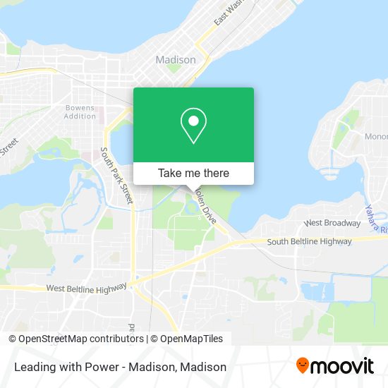 Mapa de Leading with Power - Madison